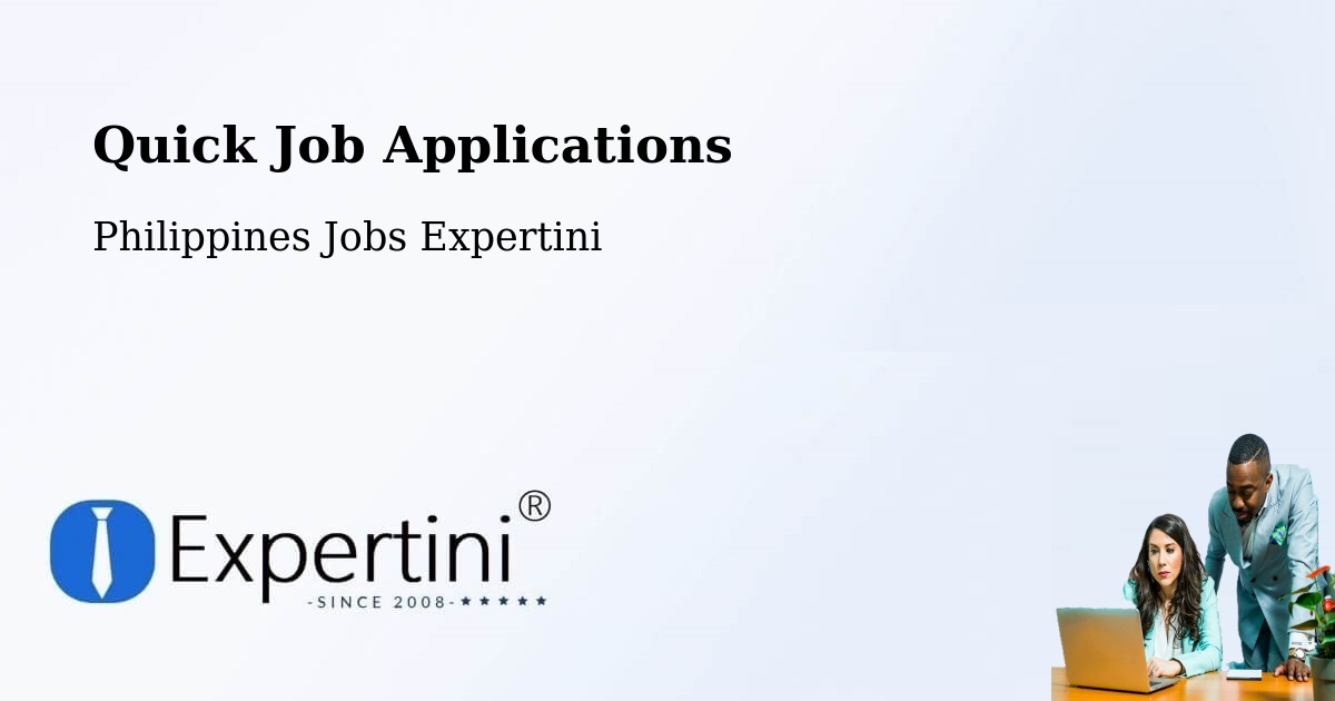 Quick Apply Feature – Polanco - Philippines Jobs Expertini